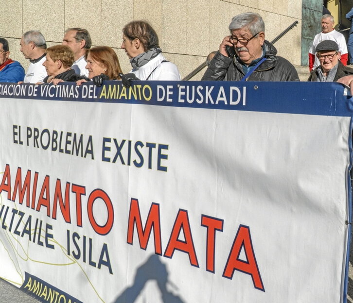 Imagen de una concentración de Asviasmie.