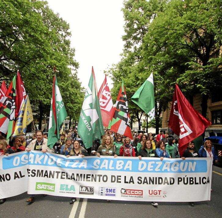 Imagen de una de las movilizaciones realizadas.