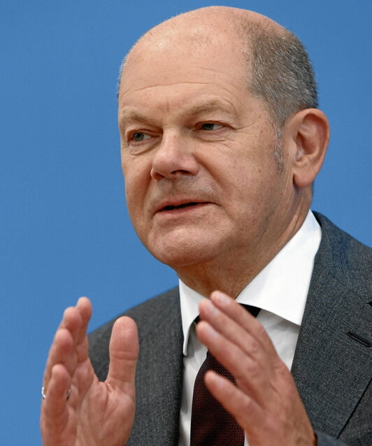 El canciller alemán, Olaf Scholz.