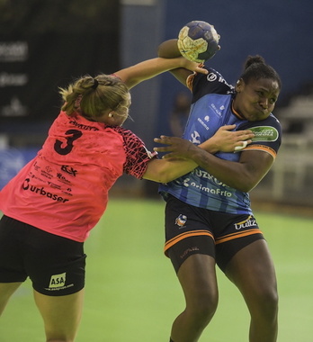 Mariane Fernandes, amaitu berri den denboraldian Super Amara Bera Beraren neurketa baten.