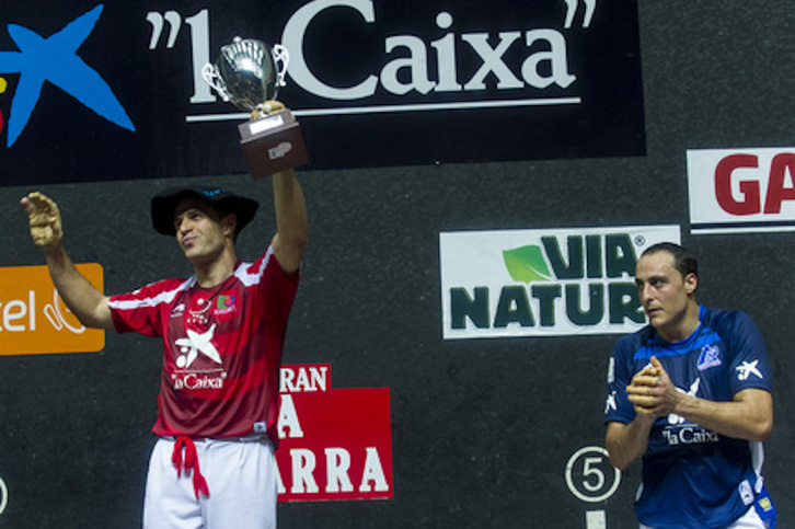 2013ko Buruz Buruko txapelketaren bi finalistak.