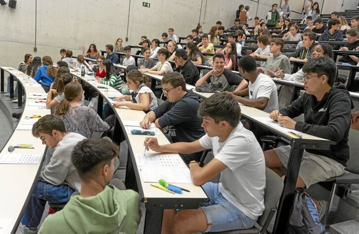 Imagen de la pasada EBAU en Nafarroa.