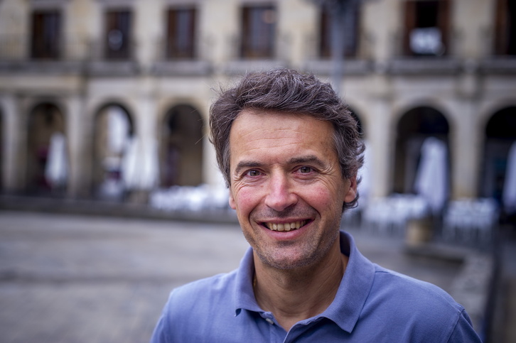 Alberto Ibarrondo, director del Festival de Jazz de Gasteiz. 