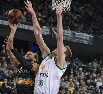 Denzel Andersson, Joventuten aurka Miribillan.