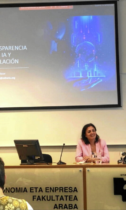 Un momento del curso en el Parque tecnológico de Araba.