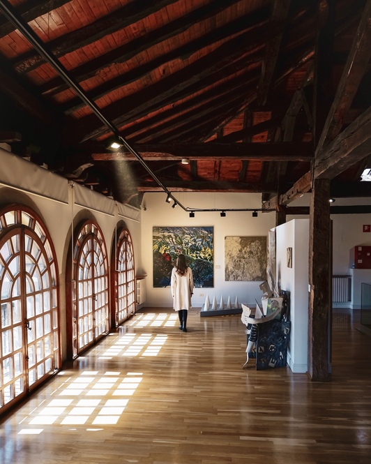 Durangoko Museoko areto bat.