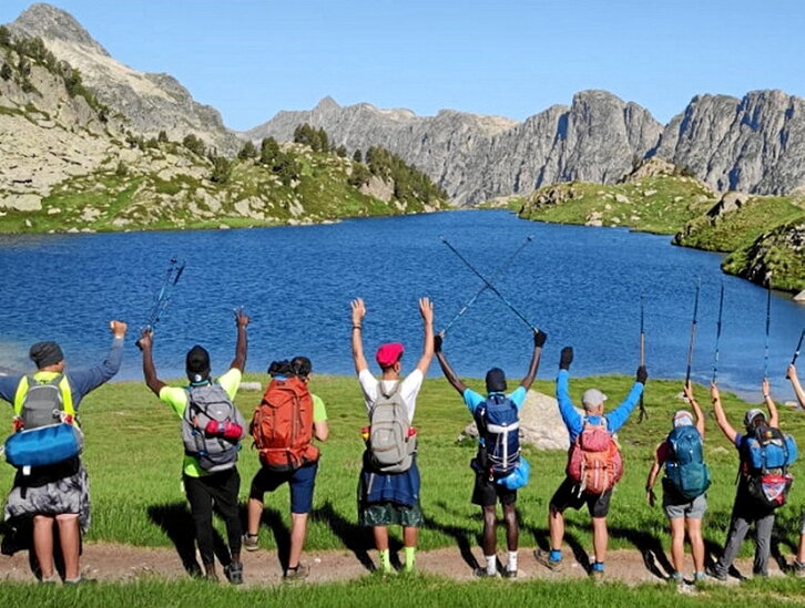 Imagen de la marcha, que se organiza desde 2013.