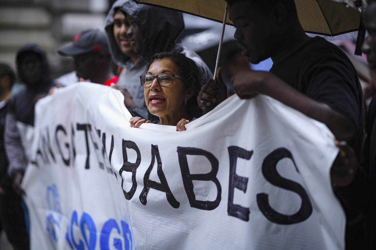 Bilboko manifestazioko irudia. (Aritz LOIOLA/FOKU) Bilboko manifestazioko irudia. (Aritz LOIOLA/FOKU)