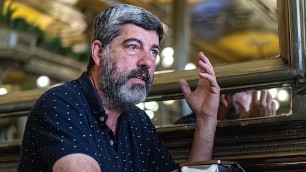 Fernando Hualde es un experto en la historia de los sanfermines. (Aitor KARASATORRE/FOKU)