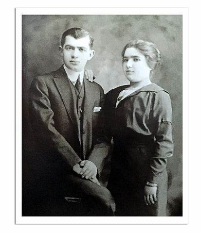 Sophie Berezinski y su marido. (Wikipedia Commons)