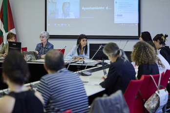 Elgarresta eta Melgosa, Gasteizen egindako bileran.