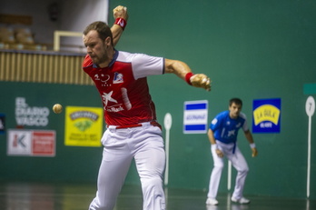 Aitor Elordik asko asmatu du gaur ere sakearekin.