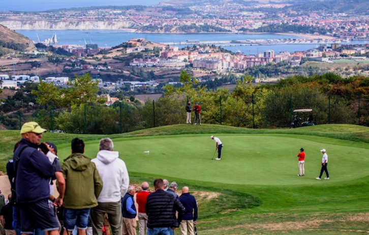 El Bizkaia Open se ha celebrado en el campo de golf de Meaztegi en La Arboleda.
