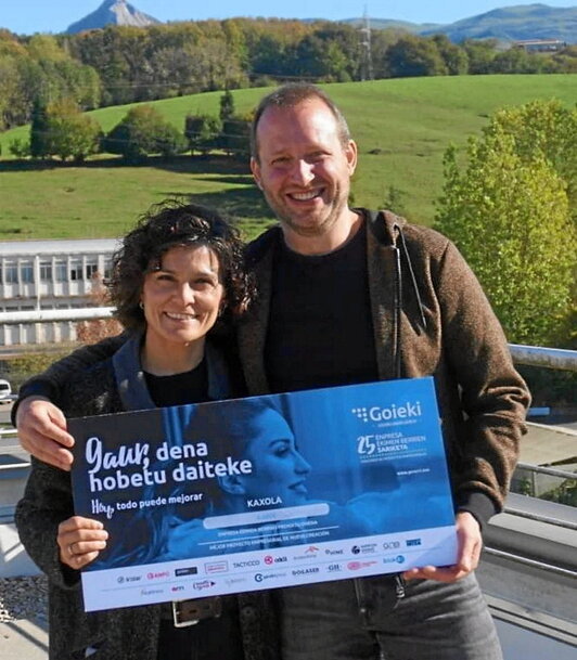 Iker Markinezek bizitza osoa eman du sukaldaritzan; Kaxola martxan jarri aurretik, Kuko jatetxea zuen.