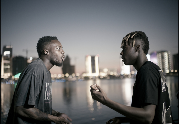 Iñaki y Nico Williams en una secuencia de ‘Los Williams’.