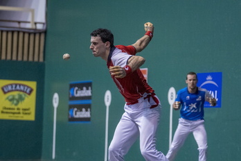 Altuna, Elordiren aurkako partida batean; artxiboko irudia. 