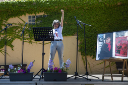 2021ean Urtubiari egindako omenaldia.