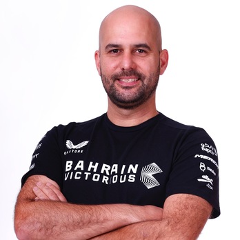 Aritz Arberas a intégré la Bahrein Victorious en 2021. 