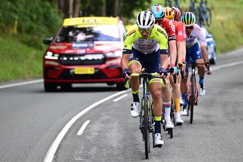 Aucun coureur basque n'a réussi à se glisser dans la première échappée du Tour de France 2023
