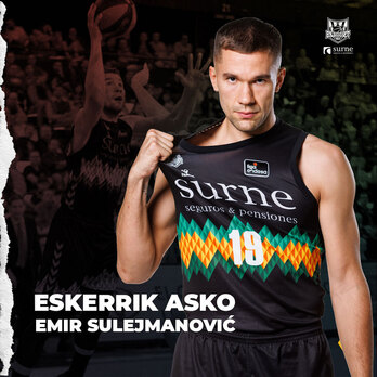 Emir Sulejmanovic es uno de los jugadores que no seguirá en Bilbo.