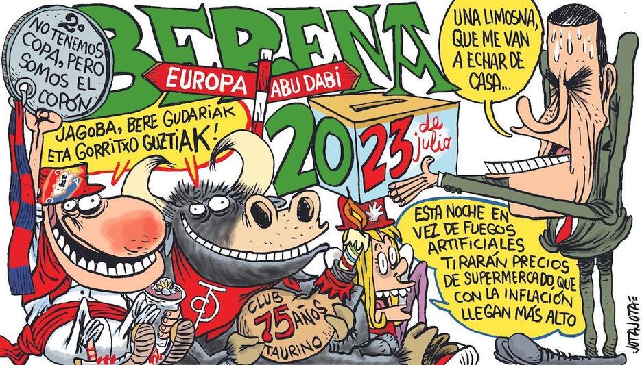 El brillante papel rojillo en la Copa, Sánchez y la inflación, en Oberena. El brillante papel rojillo en la Copa, Sánchez y la inflación, en Oberena.