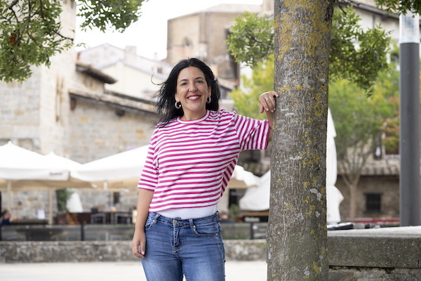 Villanueva insiste en la necesidad de defender los derechos conquistados ante «la ola reaccionaria». (Iñigo URIZ/FOKU)