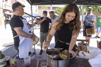 Gastronomia eta musika, Santutxuko jaietako osagai nagusiak.