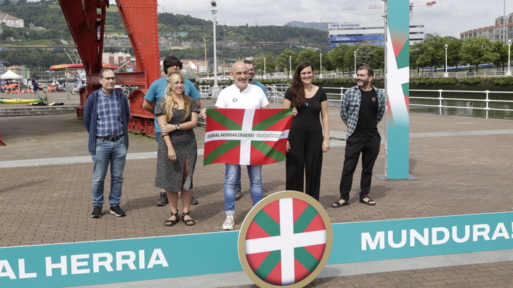 Gure Eskuk Tourrean aurrera eraman duen ekimenaren balantzea egin du ostegun honetan Bilbon.