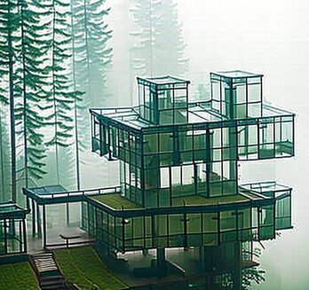 Adimen artifizialarekin sorturiko irudiak. Modelo bera baina «prompt» ezberdinak.