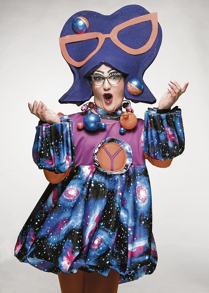 Yogurinha Borova, actriz, cantante y transformista, conocida también por su activismo por la libertad sexual, se ha sentido en GOR como en casa. Foto: Chus Terán