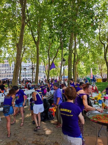 Iaz ere jendez bete zuten Areatza.