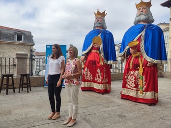 2023ko Andre Mari Zuriaren jaien egitarauaren aurkezpena.