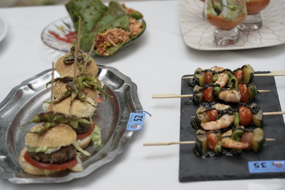 Nivel de la mayor parte de los pintxos presentados a concurso.