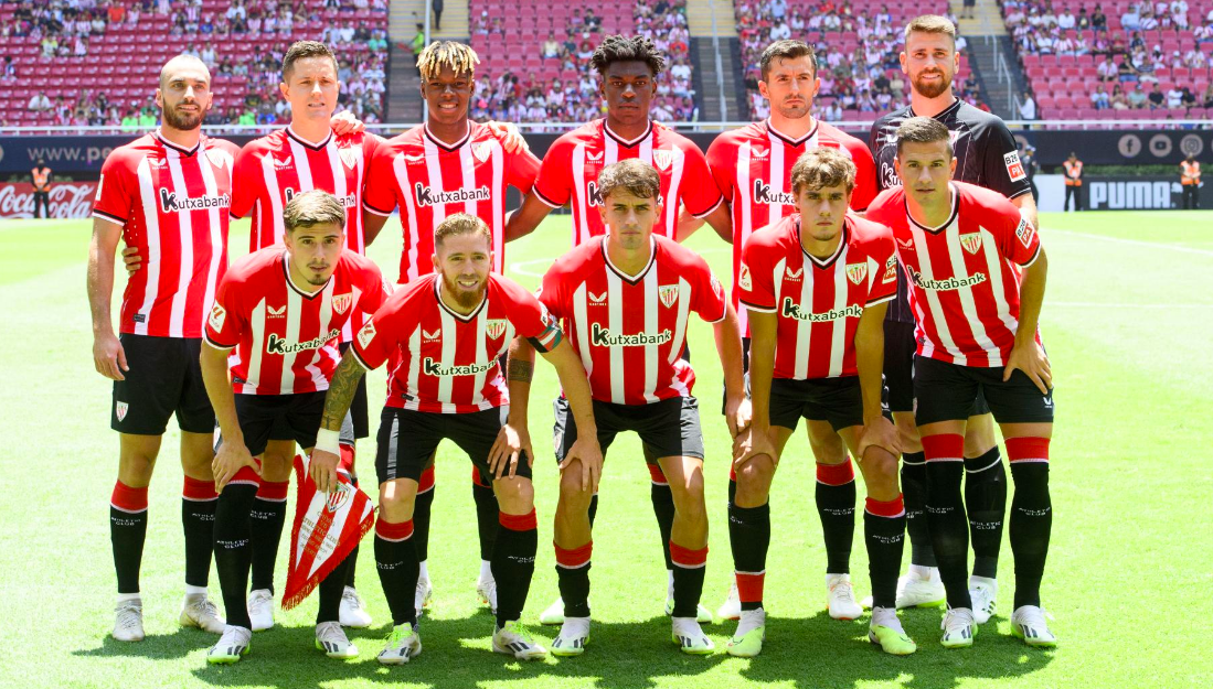 Chivasen kontra aurkeztutako hamaikakoa. (@AthleticClub) Chivasen kontra aurkeztutako hamaikakoa. (@AthleticClub)