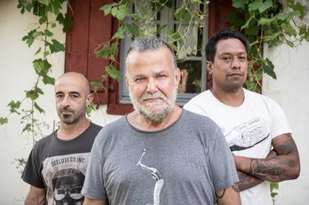 Ñaño Trichine, Joseba Manterola eta Berdoof dira Don't Save The Queen talde lapurtarra osatzen dutenak.