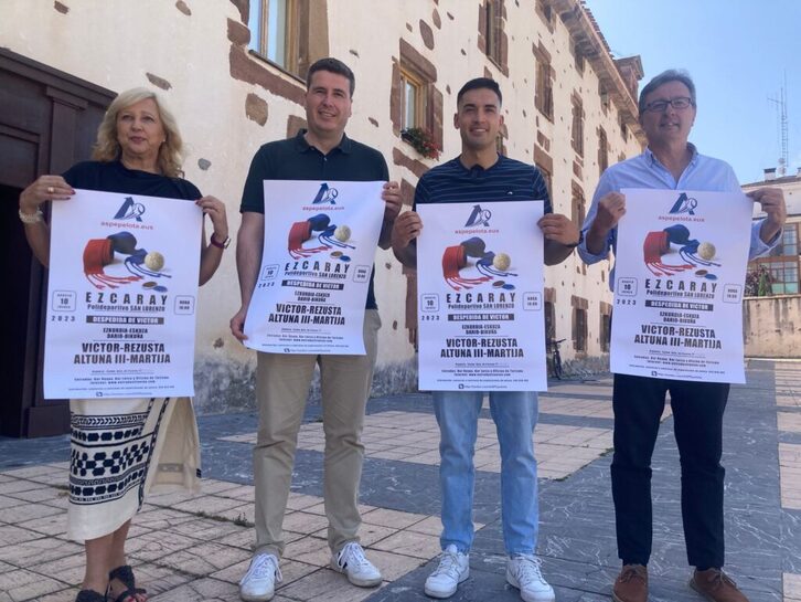 Victor Esteban ha presentado su despedida en Ezcaray.