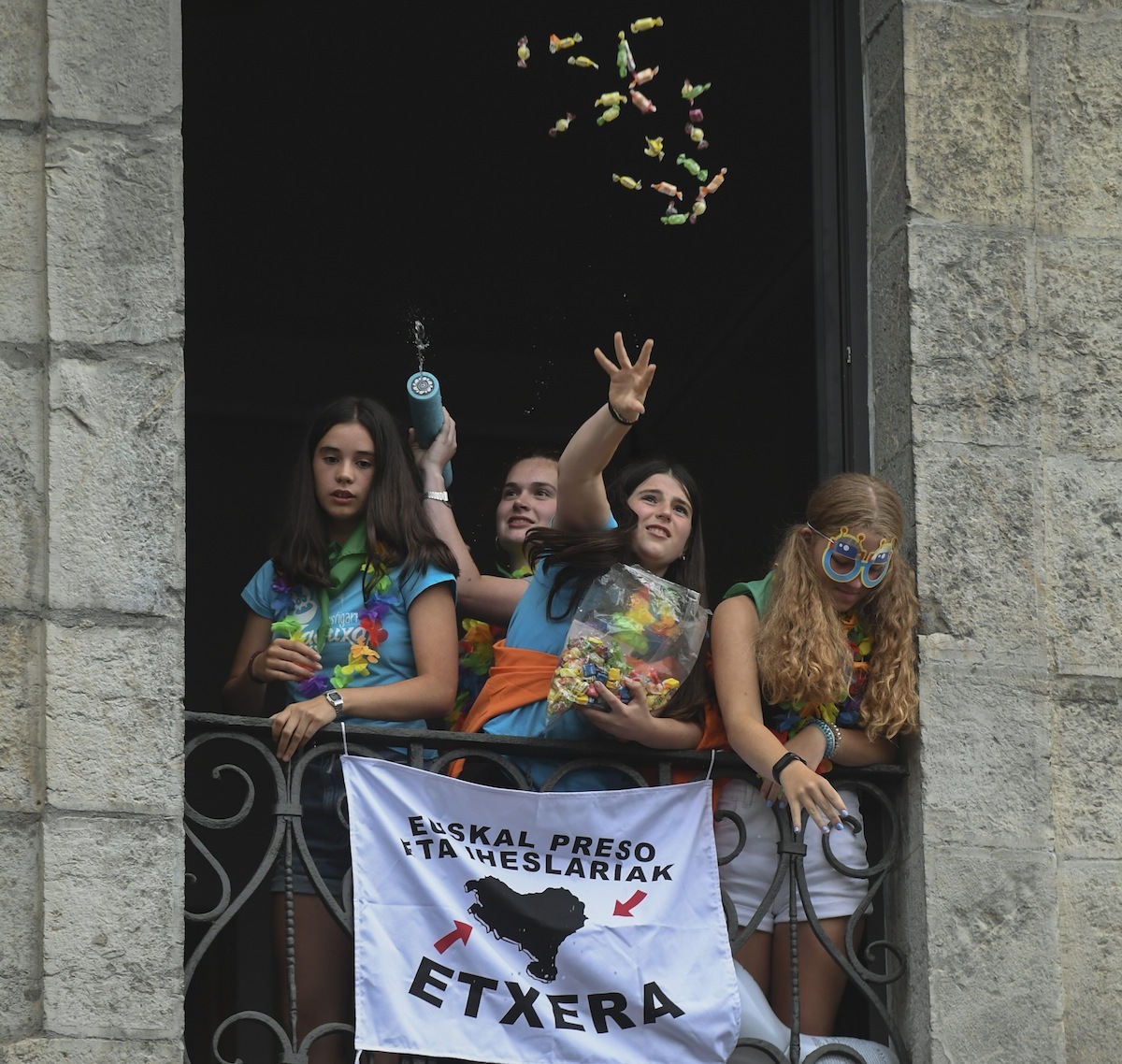 Astigarragan Santio jaiak ospatuko dituzte asteazkenera arte. (Jon URBE | FOKU)