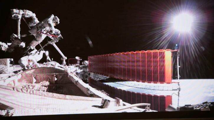 Ensayo de paseo espacial de la agencia china.