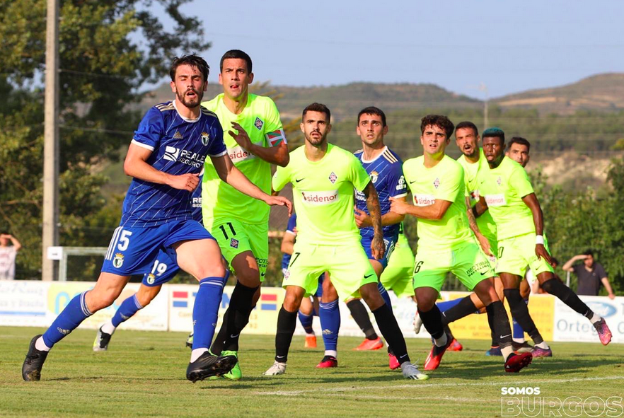 Tercer triunfo de la pretemporada para el Amorebieta. (@Burgos_CF)
