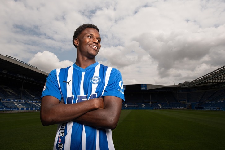 Diallo recaló en el conjunto gasteiztarra en juveniles.