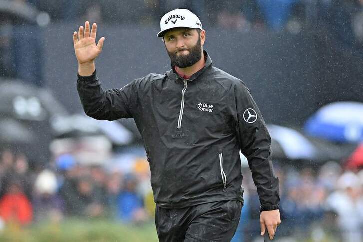 Jon Rahm, en el Open Británico. 