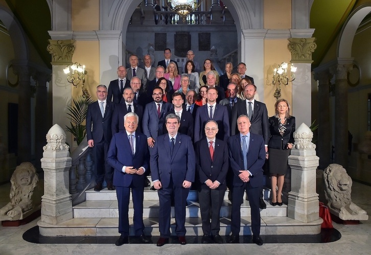 Aburto ha recibido al consejo informal de los ministros de Consumo, Industria y Mercado interior de la UE.