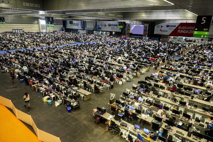 Imagen del BEC durante la 31ª edición de Euskal Encounter.