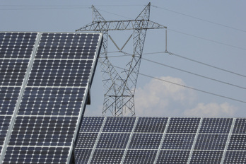 Placas solares en Tutera.