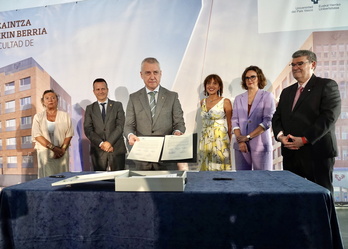 Bilbon ostiral honetan egindako agerraldia.