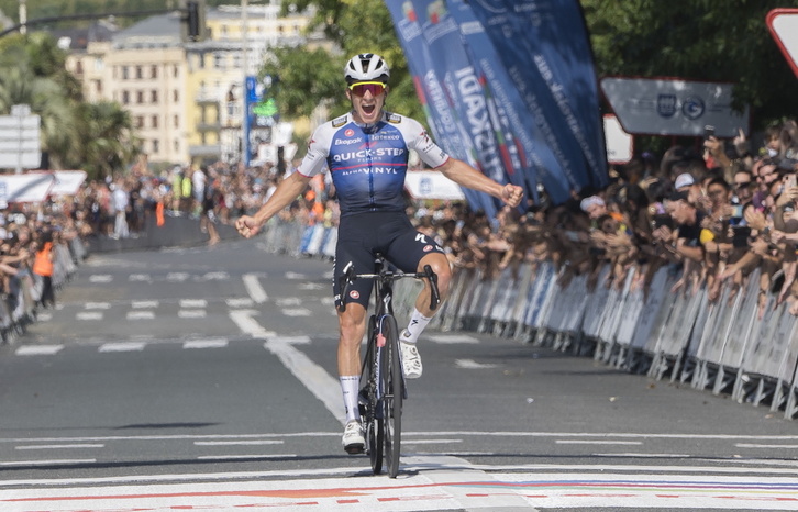 Remco Evenepoel fue el vencedor del año pasado en la Clásica de Donostia.