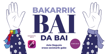 Bilboko Udalak aurkeztutako kanpaina. 