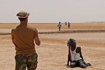 Desierto libia migrantes