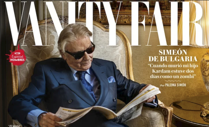 Fotografía de Francisco Paesa en París, en la portada que «Vanitiy Fair» le dedicó en 2016. 