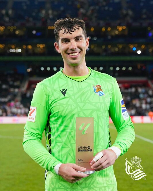 Unai Marrero, MVP de este partido.